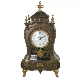 Ceas de șemineu Giftdeco 24109 cu ornamente aurii