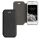 Husa Apple iPhone 5 / iPhone 5s / iPhone SE, Piele ecologica, Negru, 17148.01