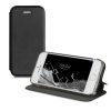 Husa Apple iPhone 5 / iPhone 5s / iPhone SE, Piele ecologica, Negru, 17148.01