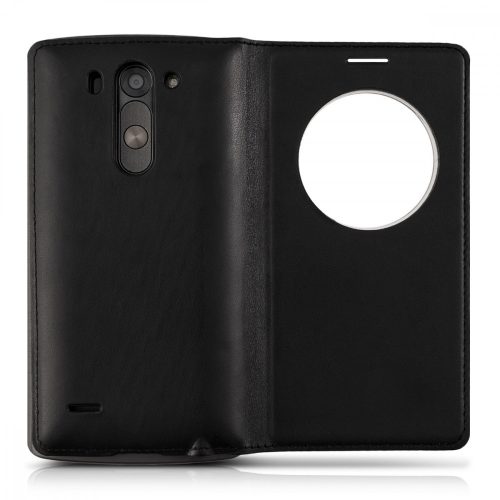 Husa LG G3 S, Piele ecologica, Negru, 21967.01