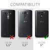 Husa LG G3 S, Piele ecologica, Negru, 21967.01