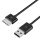 Cablu de incarcare USB pentru Asus Transformer Pad TF600 TF600T TF701 TF810C , Kwmobile, Negru, Plastic, 29881.01