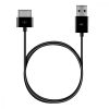 Cablu de incarcare USB pentru Asus Transformer Pad TF600 TF600T TF701 TF810C , Kwmobile, Negru, Plastic, 29881.01