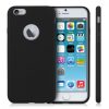 Husa Apple iPhone 6 / iPhone 6s, Silicon, Negru, 33100.01