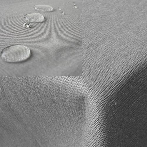 Fata de masa Leinenlook Jemidi, 135 x 180 cm, Gri, Poliester, 55262.25.07