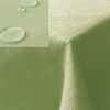 Fata de masa rotunda Leinenlook Jemidi, 220 cm, Gri, Poliester, 55262.79.20