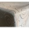 Fata de masa cu ornament Jemidi, 135 x 180 cm, Maro, Poliester, 55264.25.09