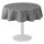 Fata de masa rotunda cu ornament Jemidi, 135 cm, Gri, Poliester, 55264.22.21