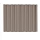 Draperie opaca cu inele Jemidi, 300 x 245 cm, Maro, Poliester, 55275.24.02