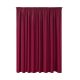 Draperie cu rejansa Jemidi, 300 x 245 cm, Bordo, Poliester, 55276.13.02