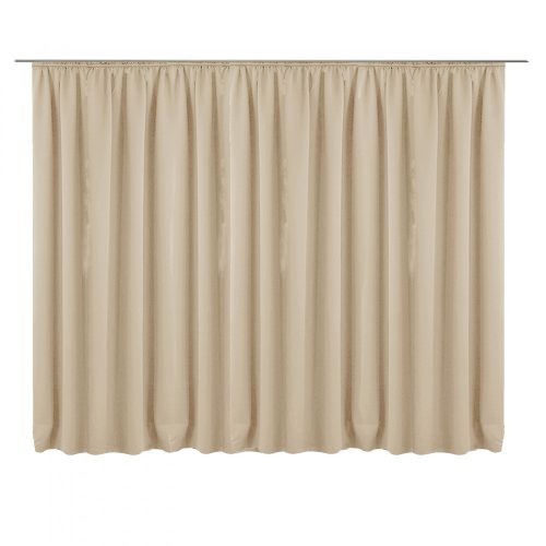 Draperie cu rejansa Jemidi, 300 x 245 cm, Crem, Poliester, 55276.16.02