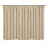 Draperie cu rejansa Jemidi, 300 x 245 cm, Crem, Poliester, 55276.16.02