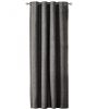 Perdea Elfie Opac cu inele Jemidi, 140 x 245 cm, Gri, Poliester, 55279.19.01