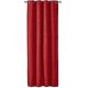 Draperie Elfie Opac cu inele Jemidi, 140 x 245 cm, Rosu, Poliester, 55279.09.01