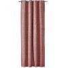 Perdea Elfie Opac cu inele Jemidi, 140 x 245 cm, Roz, Poliester, 55279.10.01