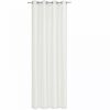 Perdea Elfie Opac cu inele Jemidi, 140 x 245 cm, Alb, Poliester, 55279.02.01