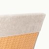Prosop pentru sezlong Jemidi, 75 x 200 cm, Bej, Bumbac organic, 54889.11