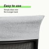 Husa pentru scaun Jemidi, 60 x 130 cm, Gri, Bumbac organic, 54895.25