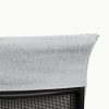 Husa pentru scaun Jemidi, 60 x 130 cm, Gri, Bumbac organic, 54895.25