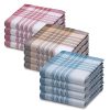 Set 12 Batiste de panza Jemidi, 40 x 40 cm, Multicolor, Bumbac, 55059.07