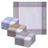 Set 12 Batiste de panza Jemidi, 40 x 40 cm, Multicolor, Bumbac, 55059.09