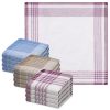 Set 12 Batiste de panza Jemidi, 40 x 40 cm, Multicolor, Bumbac, 55059.10