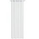 Draperie opaca Stella cu inele Jemidi, 140 x 245 cm, Alb, Poliester, 55283.02.01