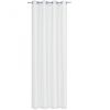 Perdea opaca Stella cu inele Jemidi, 140 x 245 cm, Alb, Poliester, 55283.02.01