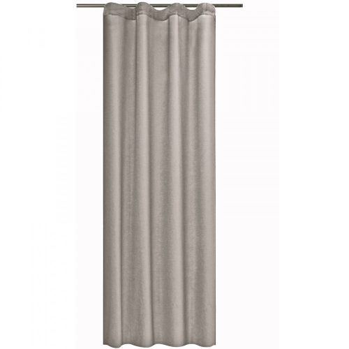 Perdea opaca Stella cu rejansa Jemidi, 140 x 245 cm, Gri, Poliester, 55283.25.03