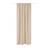 Perdea opaca Stella cu rejansa Jemidi, 140 x 245 cm, Crem, Poliester, 55283.16.03