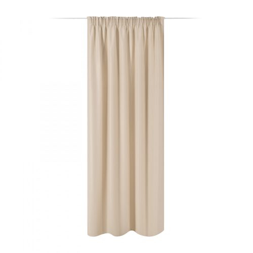 Perdea opaca Stella cu rejansa Jemidi, 140 x 245 cm, Crem, Poliester, 55283.16.03