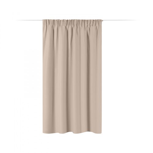 Perdea opaca Stella cu rejansa Jemidi, 140 x 175 cm, Crem, Poliester, 55283.16.04