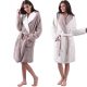 Halat de baie reversibil pentru femei Jemidi, M, Bej / Alb, Poliester, 55057.11.2