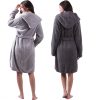Halat de baie reversibil pentru femei Jemidi, S, Gri, Poliester, 55057.19.1