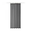Perdea Donna cu bucle Jemidi, 135 x 245 cm, Gri, Poliester / Bumbac, 55194.01