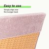 Prosop pentru sezlong Jemidi, 75 x 200 cm, Roz, Bumbac organic, 54889.10