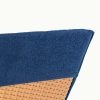 Prosop pentru sezlong Jemidi, 75 x 200 cm, Albastru, Bumbac organic, 54889.04