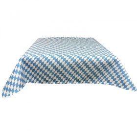   Fata de masa patrata Jemidi, 90 x 90 cm, Albastru, Poliester / Bumbac, 55318.32