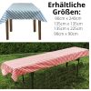 Fata de masa de bere Jemidi, 90 x 240 cm, Gri, Poliester / Bumbac, 55319.22.02