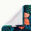Prosop de plaja Homelevel, 90 x 180 cm, Multicolor, Bumbac / Poliester, 54938.01