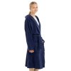 Halat de baie pentru copii Homelevel, 152, Albastru, Bumbac organic, 54864.17.39