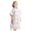 Poncho de baie pentru copii Homelevel, 4-7 ani, Gri, Bumbac, 54888.22.02