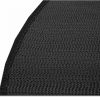Fata de masa rotunda spumata de gradina Jemidi, 160 cm, Negru, PVC, 55285.01.04