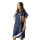 Poncho de baie pentru copii Homelevel, 8-13 ani, Multicolor, Bumbac organic, 54934.04.01