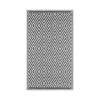 Covor exterior pentru terasa Jemidi, 90 x 150 cm, Negru, Prolipopilena, 55323.01.01