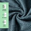 Poncho de baie unisex Homelevel, Universal, Albastru, Bumbac / Poliester, 54936.17