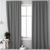 Perdea Lola cu rejansa Jemidi, 140 x 250 cm, Gri, Poliester, 55308.73