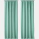 Set 2 Draperii Lola cu rejansa Jemidi, 140 x 250 cm, Verde, Poliester, 55308.79.02