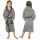 Halat de baie pentru copii Homelevel, 140, Gri, Bumbac organic, 54864.25.38