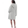 Halat de baie reversibil pentru femei Jemidi, L, Roz / Alb, Poliester, 55057.08.3